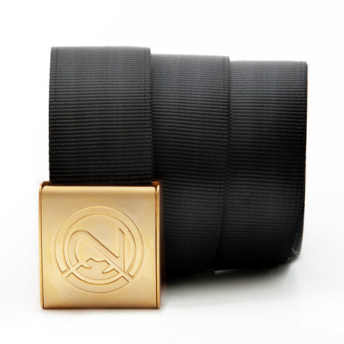 ADMIRAL 46 mm Nylon IN2 Chrom Gold Matt Verschluss
