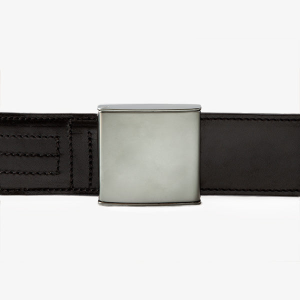 LEGIONÄR 46 mm Leder Schwarz Basic Chrom Matt Verschluss