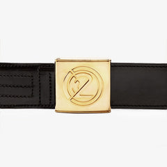PRÄTORIANER 46 mm Leder Schwarz IN2 Chrom Gold Glanz Verschluss