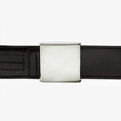 TRIBUN 46 mm Leder Schwarz Basic Chrom Glanz Verschluss