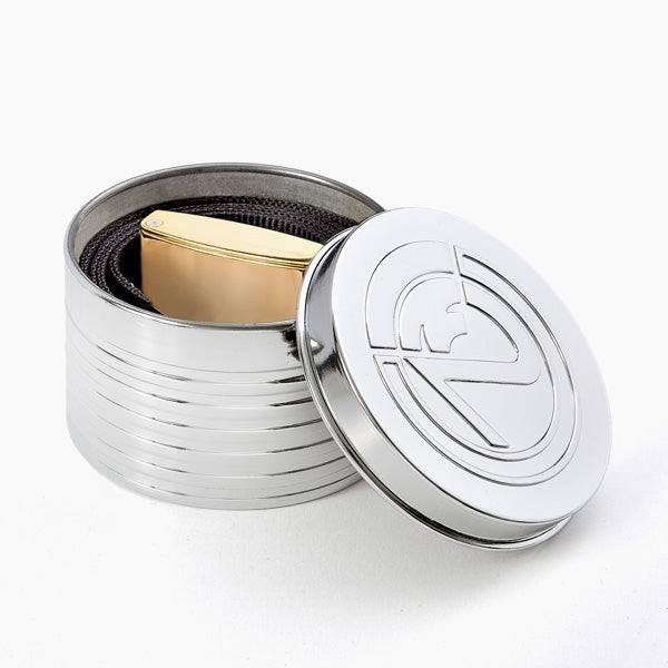COMMANDER 46 mm Nylon Basic Chrom Gold Glanz Verschluss